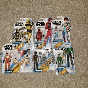 Star Wars Action Figure Collection Lot Of 6